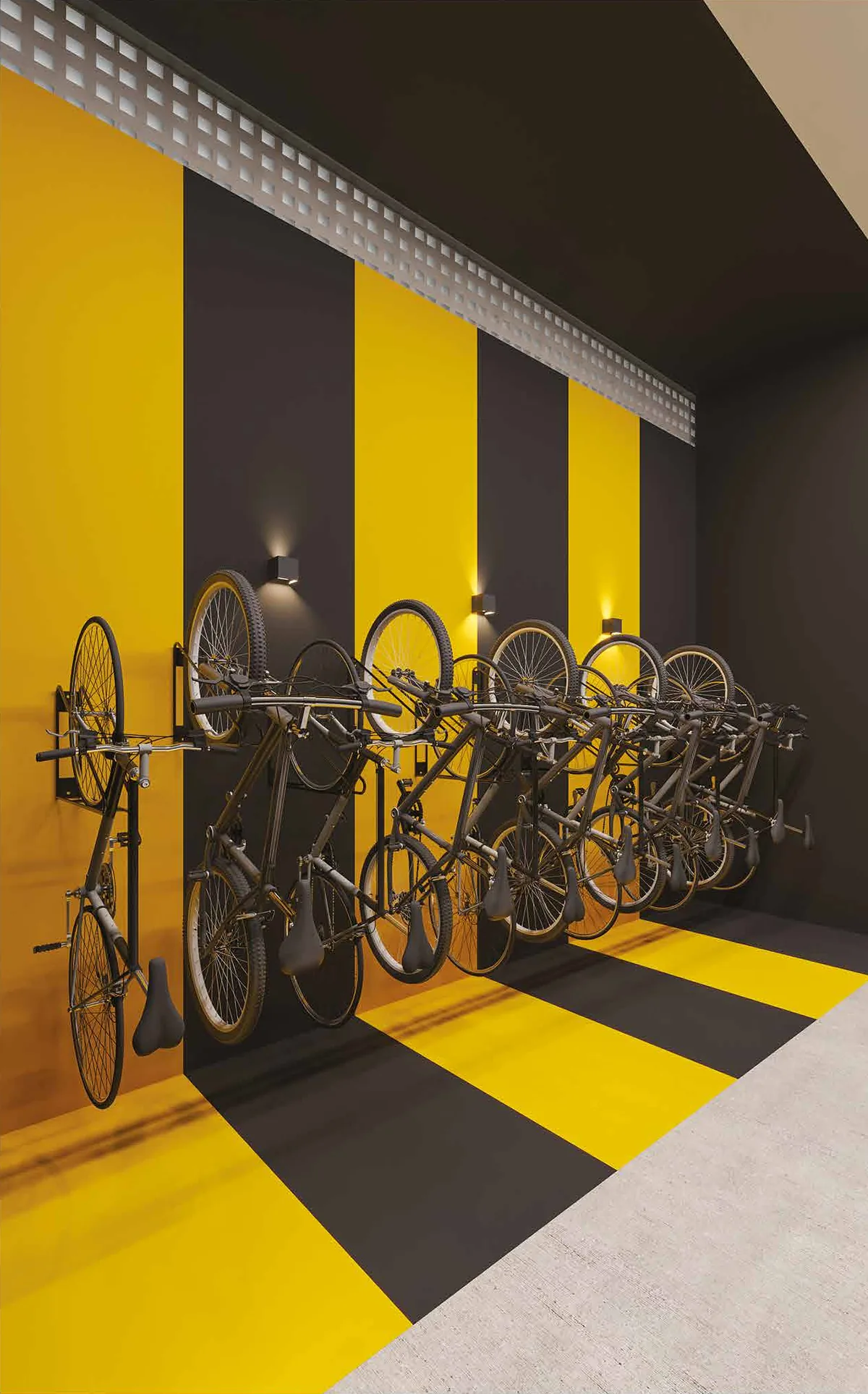 Bicicletário do Residencial Alto SP