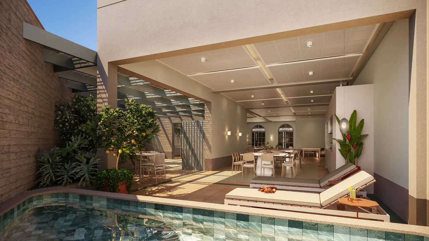 Coworking do Amalfi Residence Maringá — Jardim Santa Rosa | Imobiliária Ikapuy