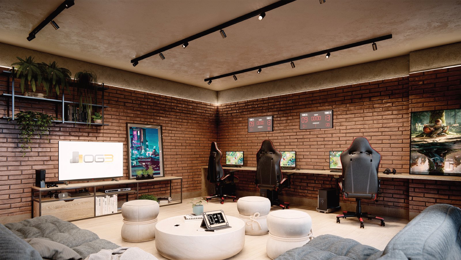Espaço Gamer do Atto Sette em Maringá