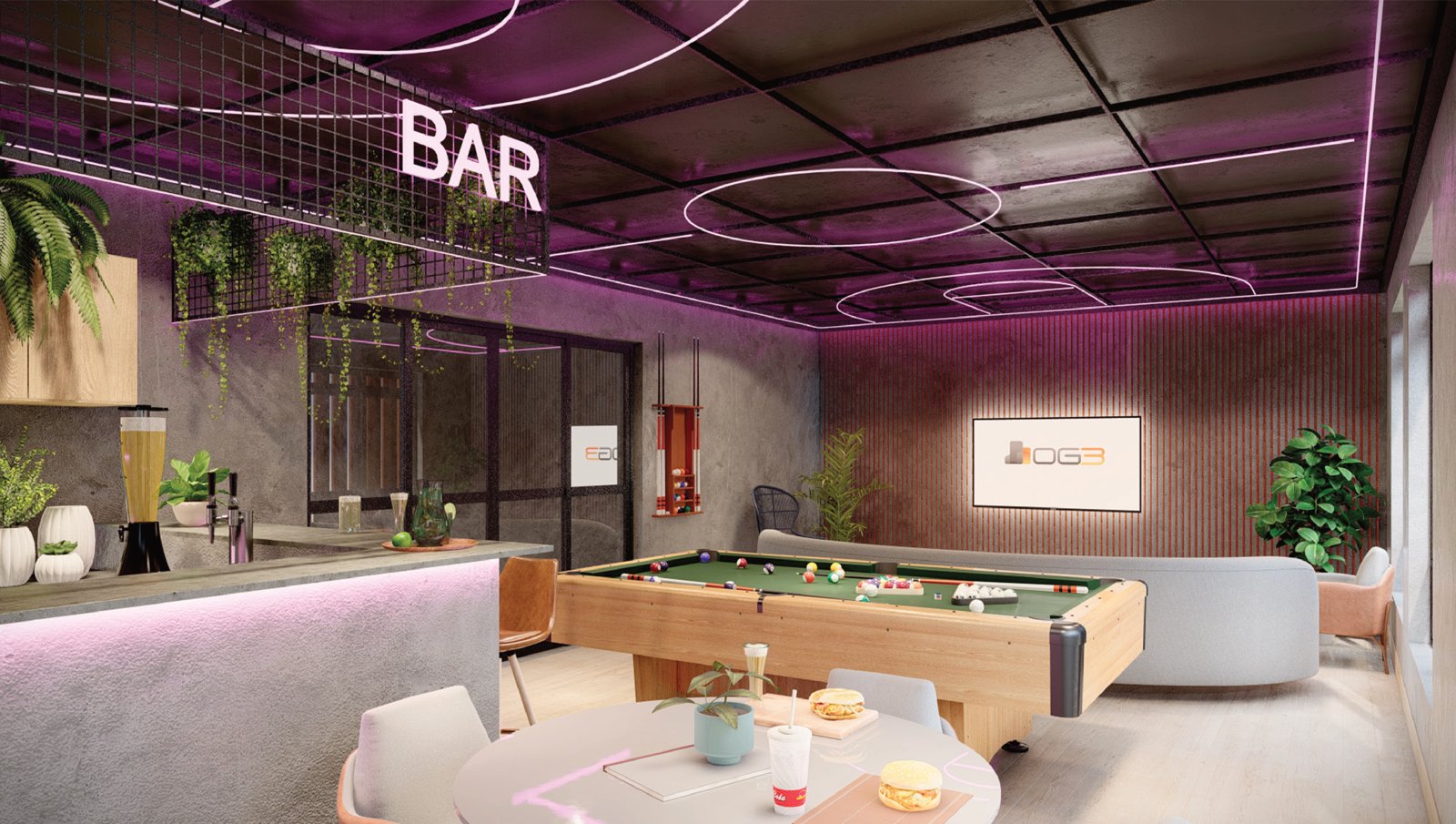 Sport Bar do Atto Sette em Maringá