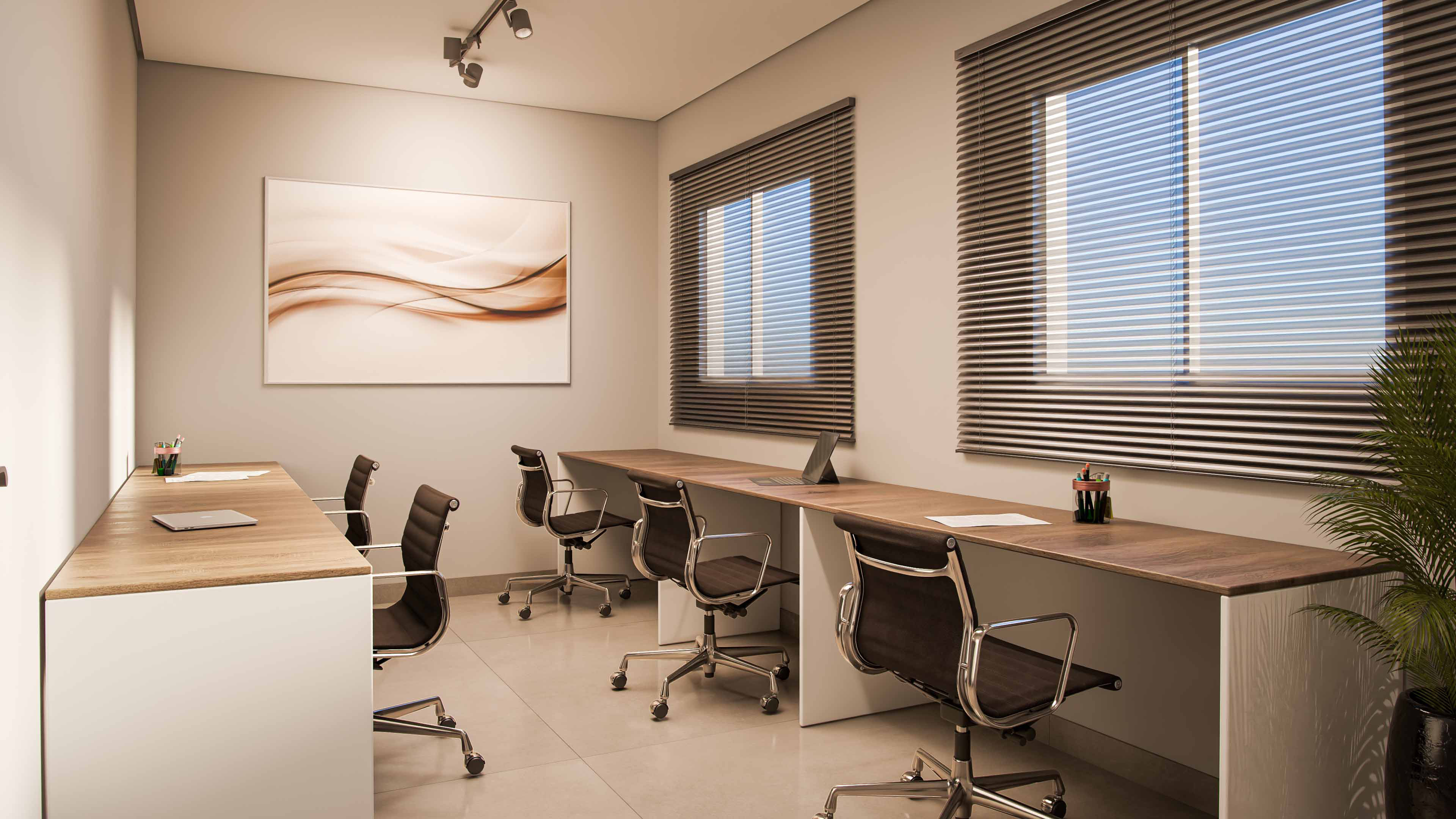 Coworking do Avalon Residencial Maringá — home office no condomínio LBX