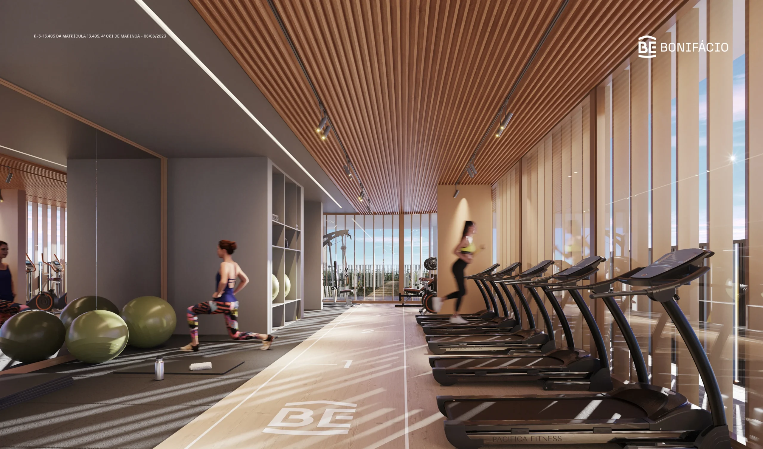 Academia fitness BE Bonifácio Maringá