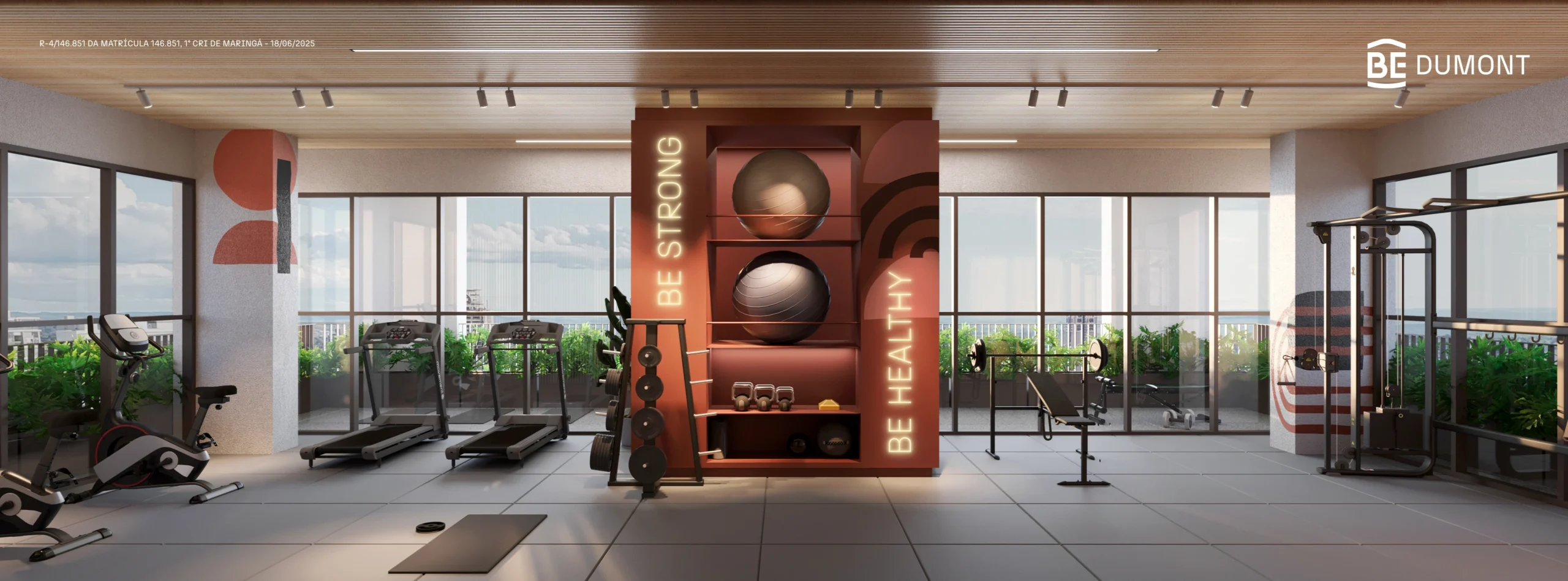 Academia fitness do BE Dumont