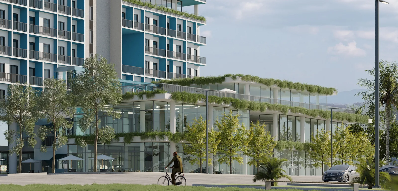 KAÍ Square Open Mall integrado ao BE Garden Maringá