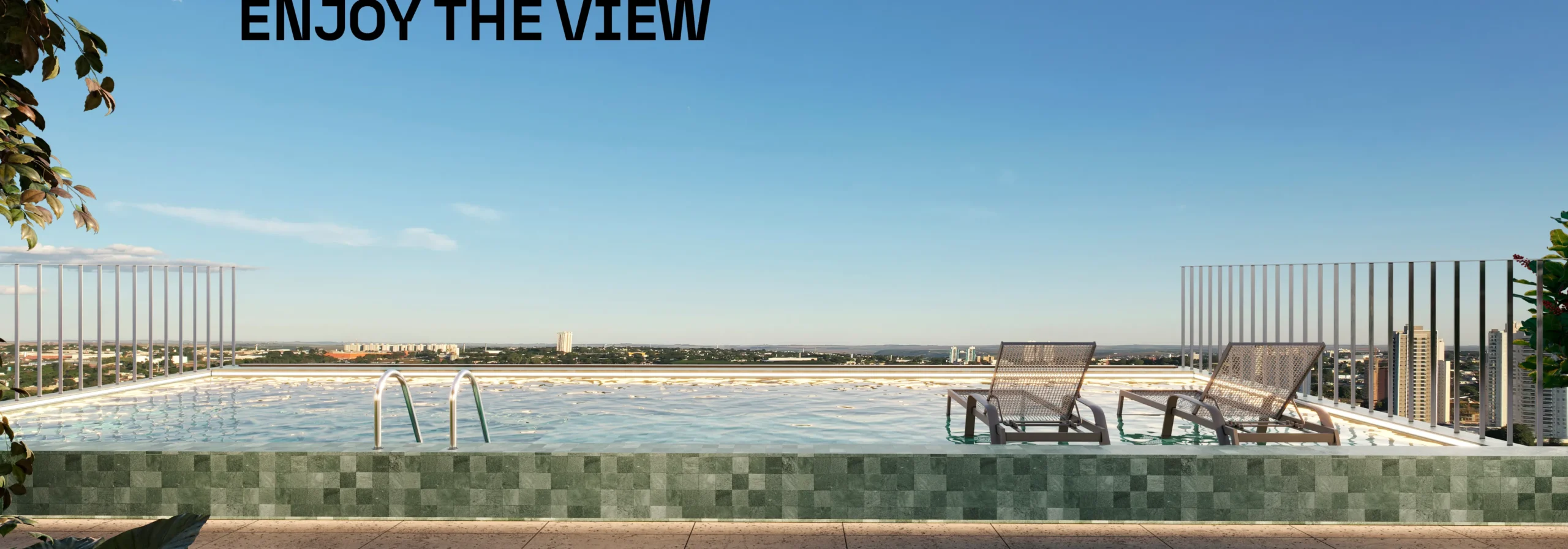 Infinity pool rooftop BE São Paulo Maringá Zona 07