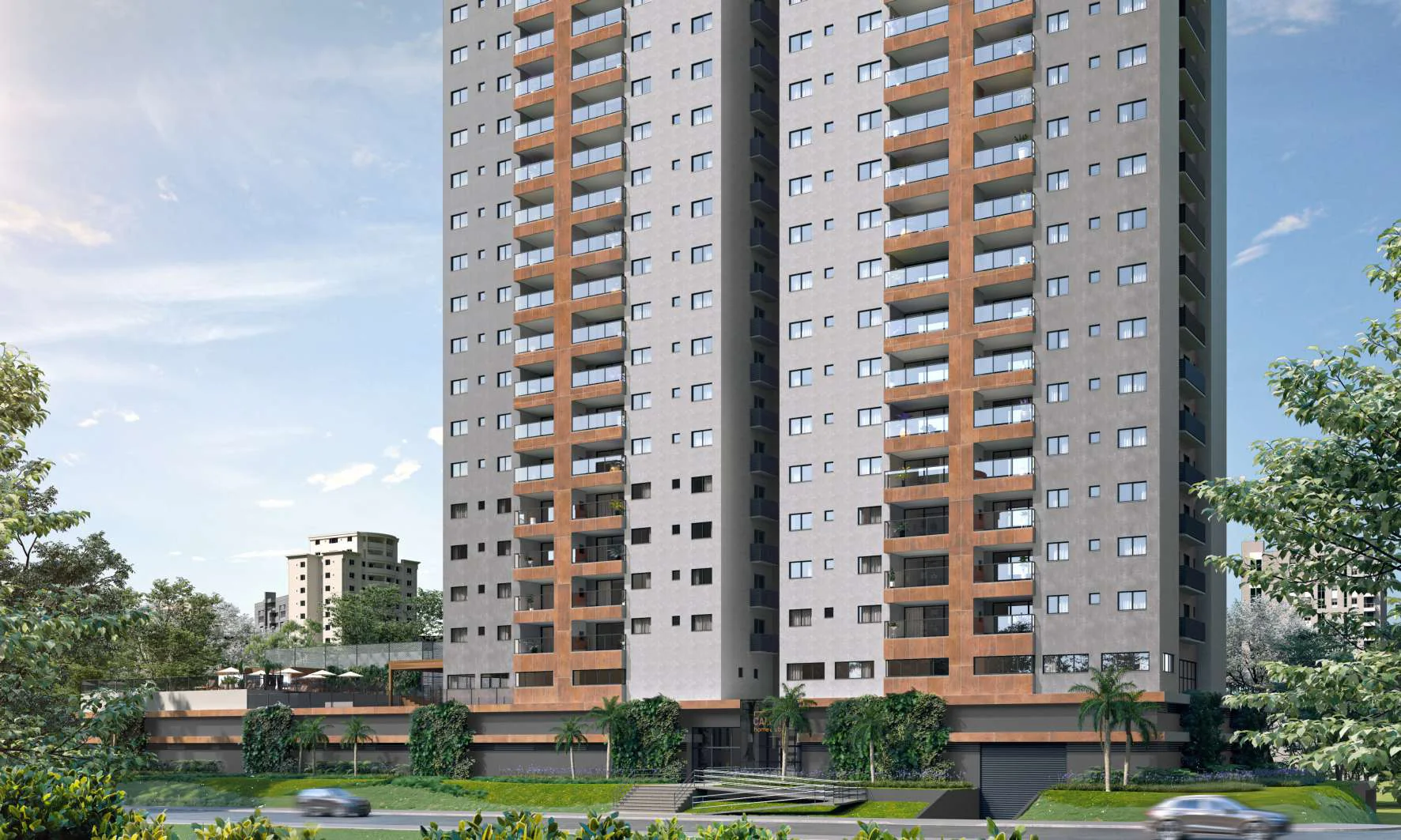 Apartamento na planta em Maringá na Chácara Paulista — Calefi Home Club
