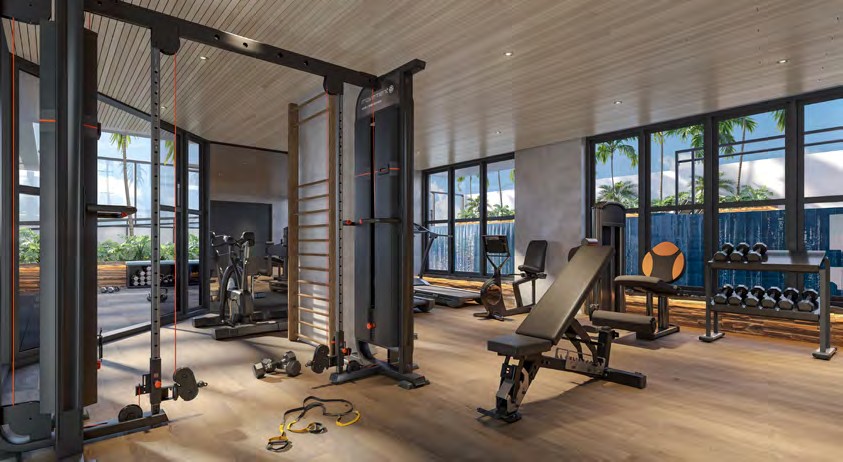 Academia completa com treinamento externo no Célis Park