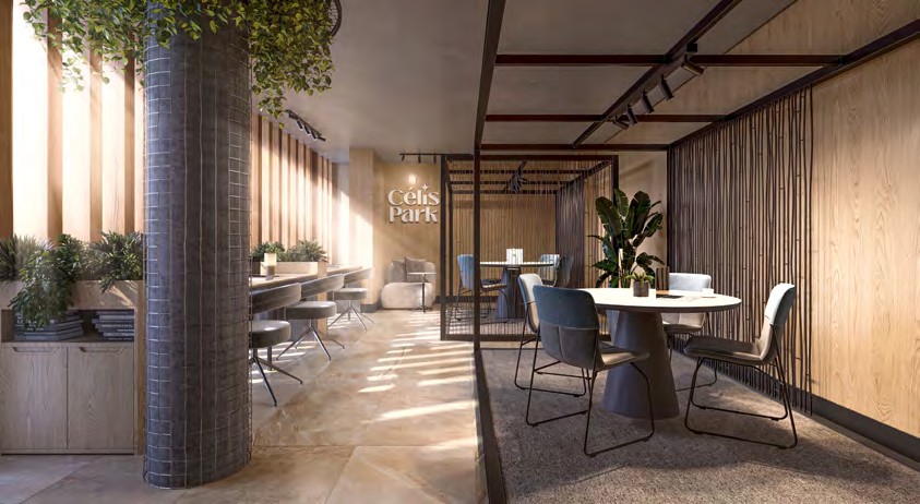 Coworking exclusivo do Célis Park Maringá