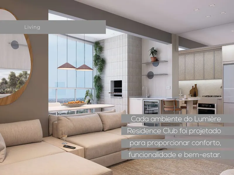 Apartamento na planta em Maringá na Zona 03 — Lumière Residence Club