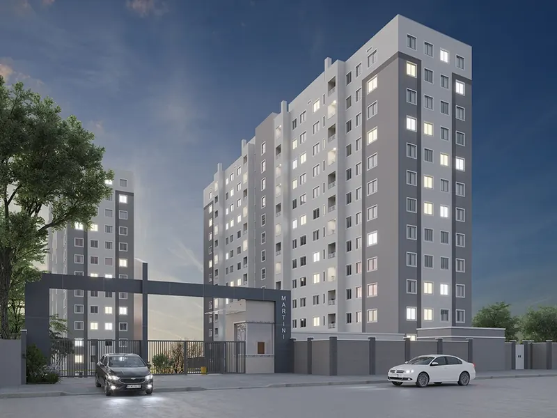 Apartamento MRV em Maringá no Parque Industrial — Residencial Martini