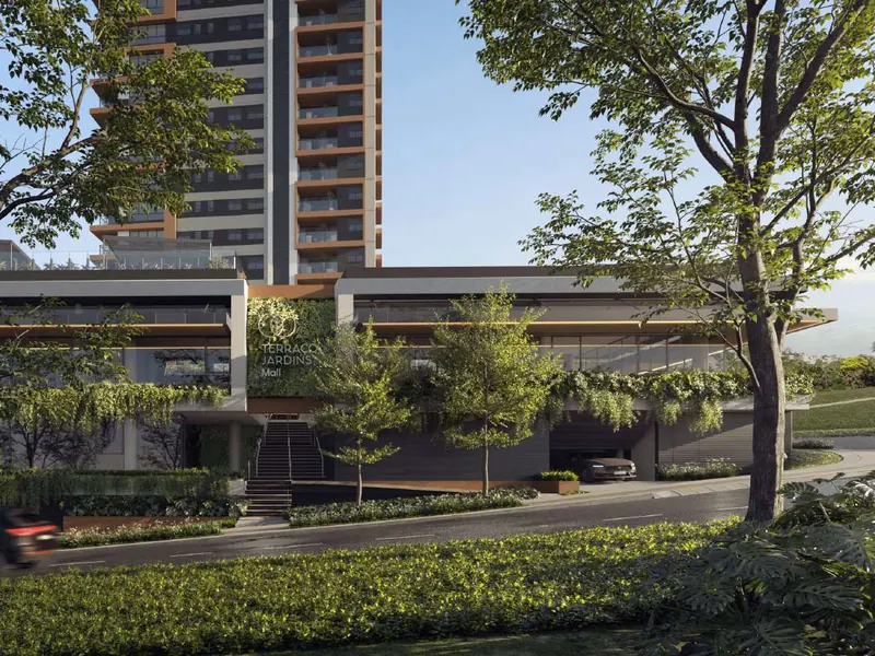 Apartamento na planta em Maringá na Vila Emília — Terraço Jardins Evense