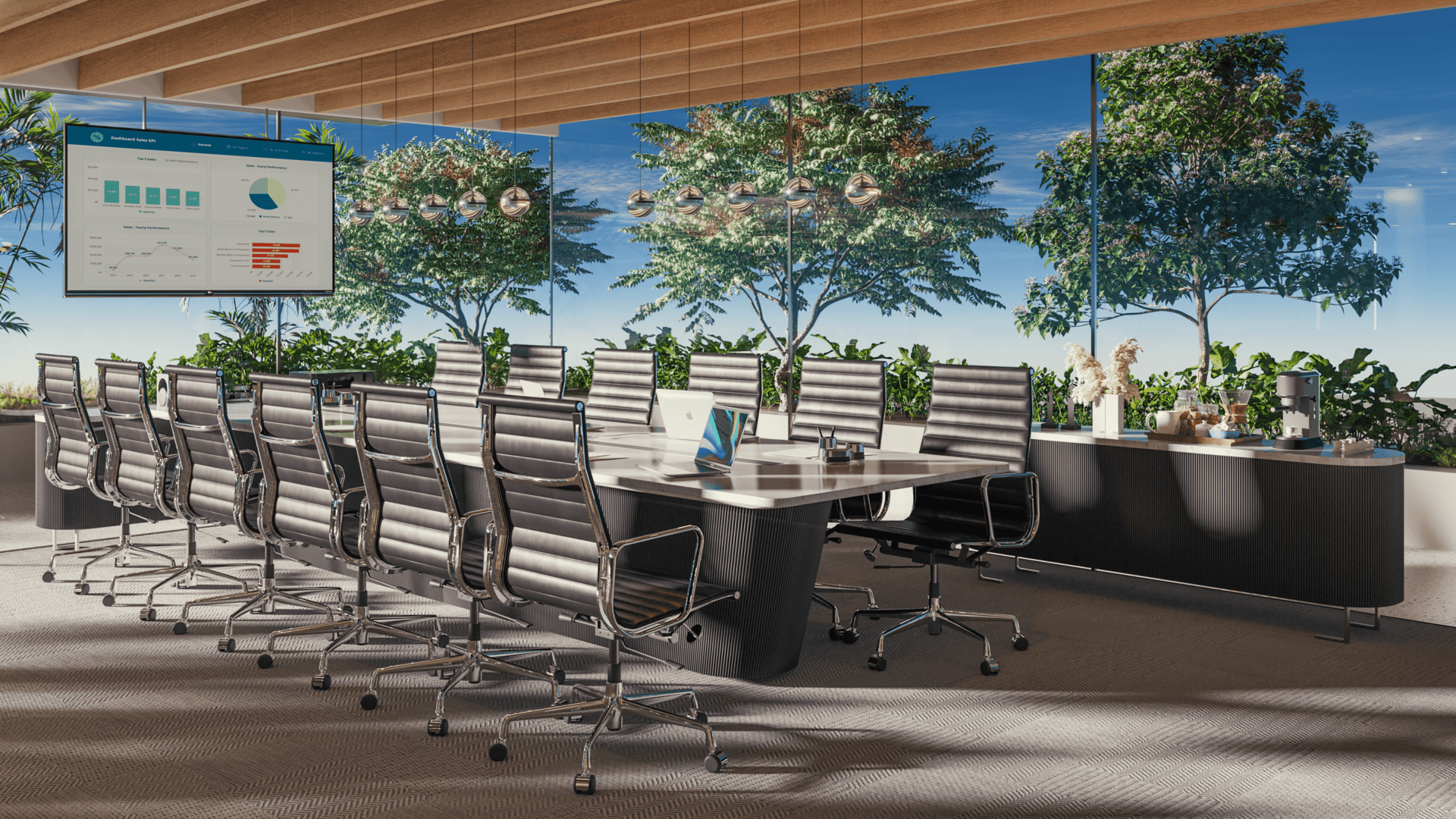 Perspectiva externa do JL Tower em Cascavel