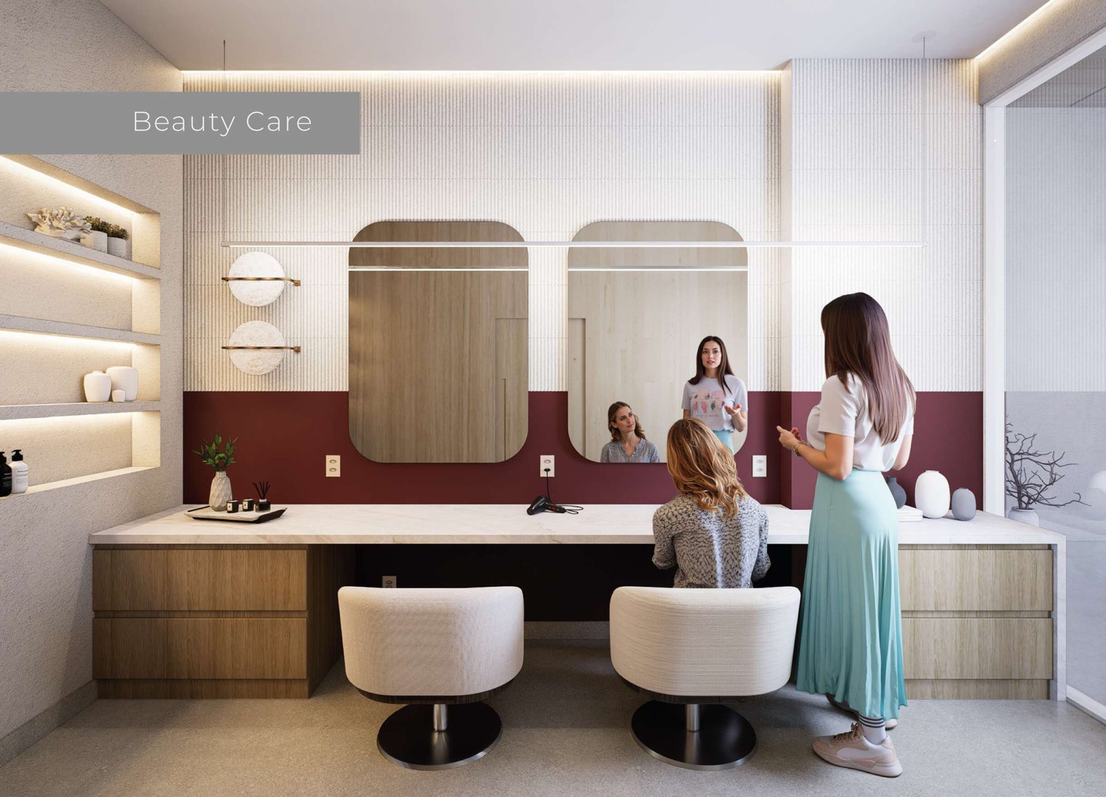 Sport Bar com mesa de sinuca e bar no Lumière Residence Club