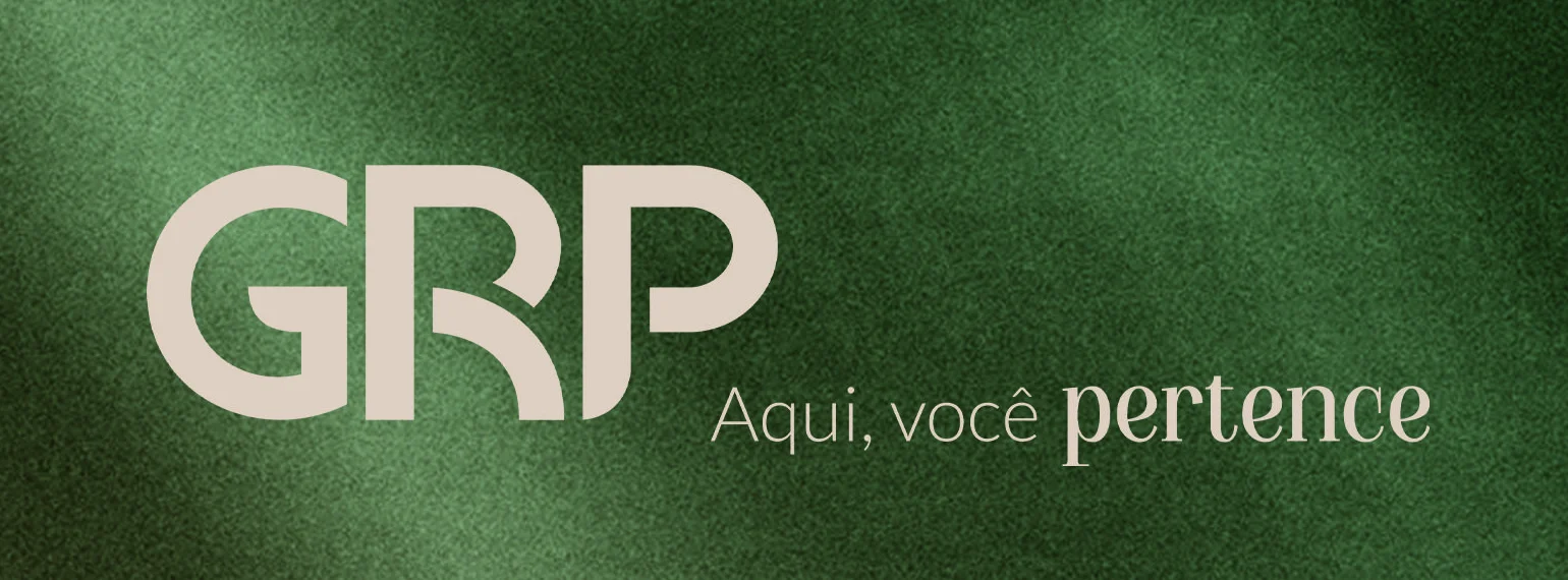 Logo da GRP, incorporadora e construtora do Lumme em Maringá — Aqui, você pertence