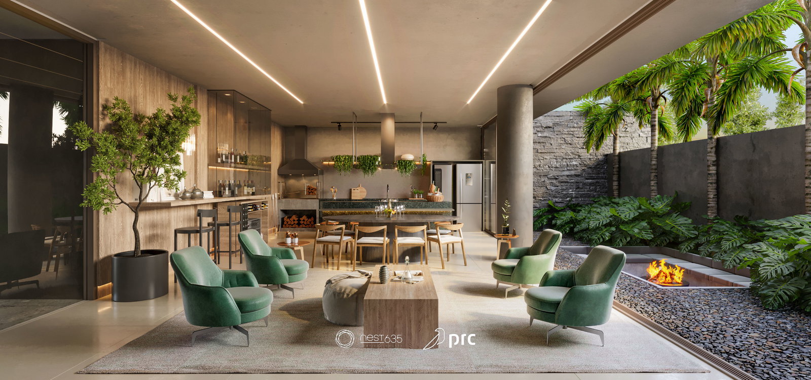 Apartamento decorado Nest 635