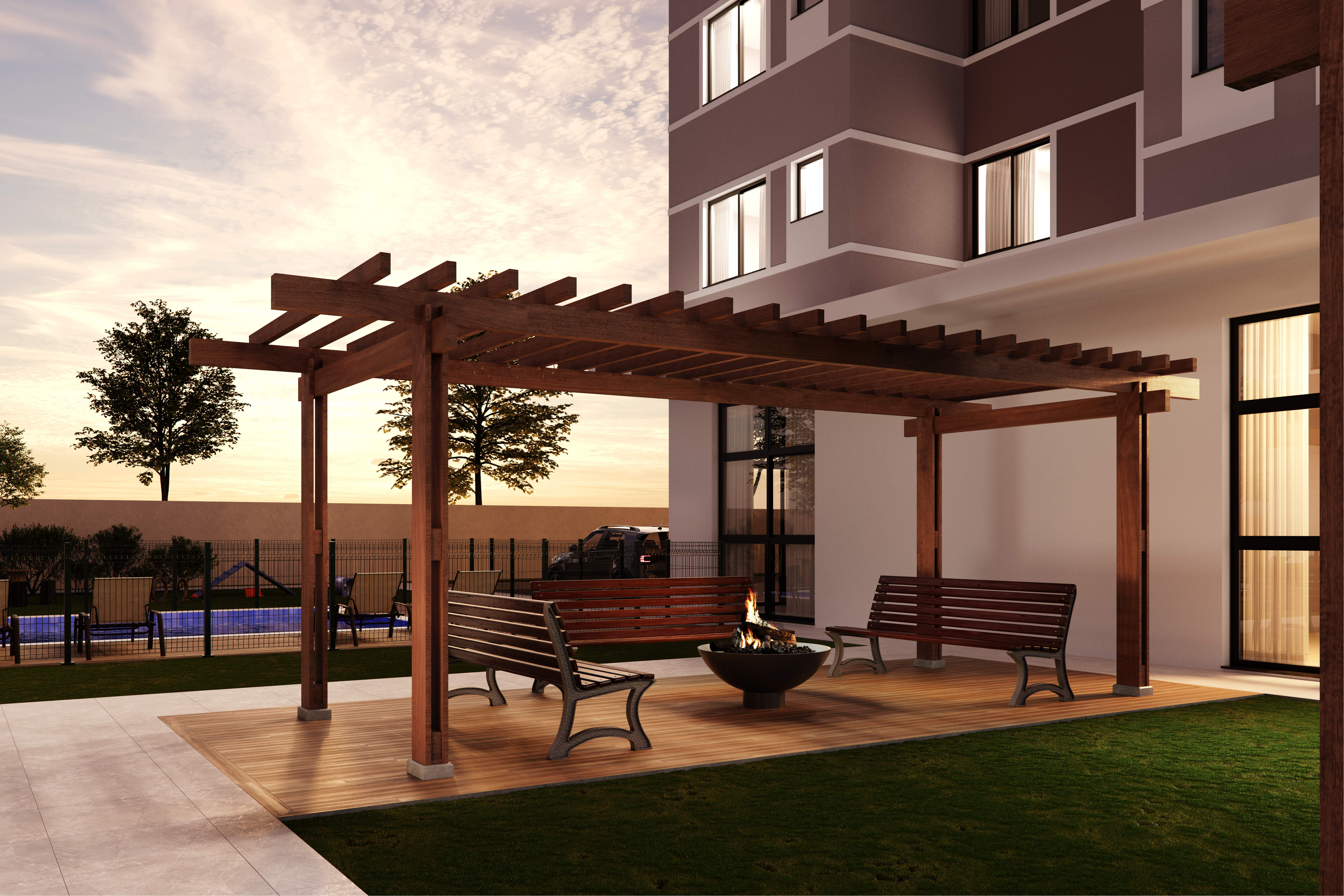 Fireplace Novo Prado Araucária