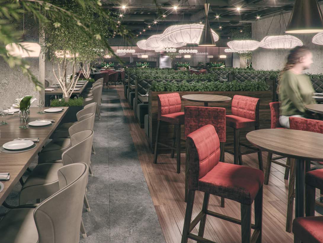 Cobertura lounge do Phenom em Maringá