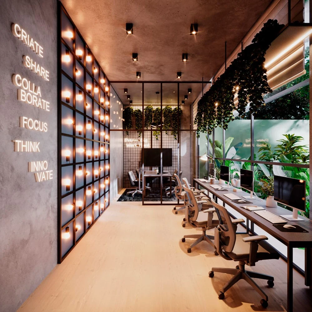 Coworking do Residencial Baobá