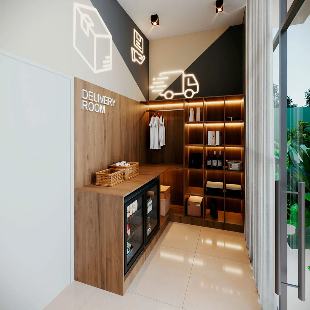 Espaço Delivery do Residencial Baobá