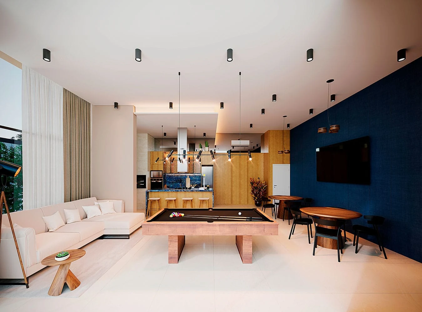 Sports Bar do Residencial Baobá