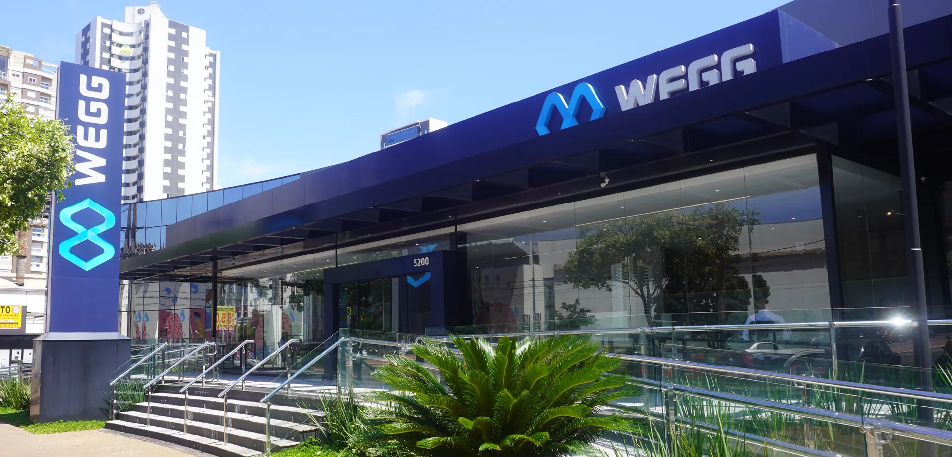 Sede da construtora WEGG em Maringá, responsável pelo Residencial Paulista