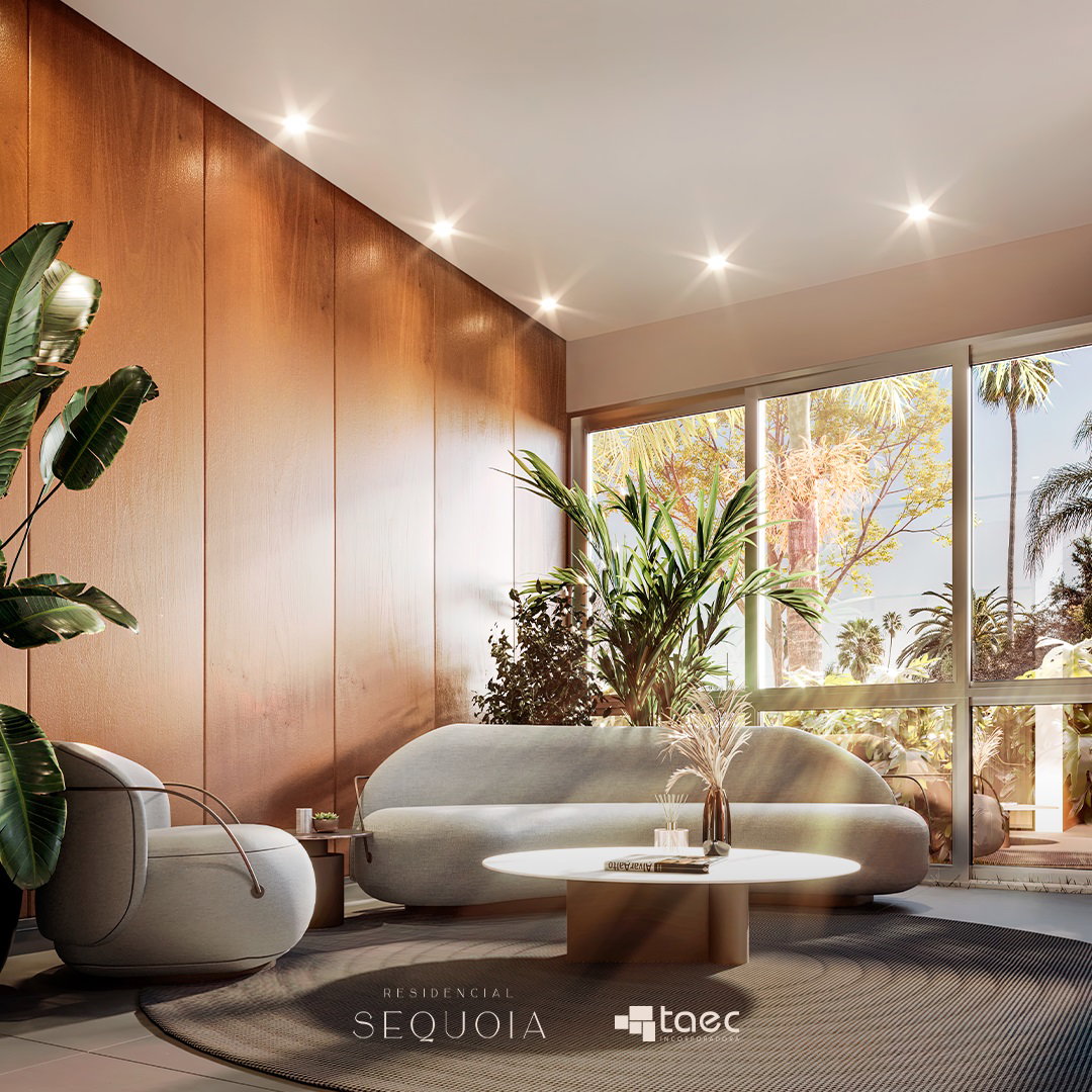 Cozinha integrada Sequoia