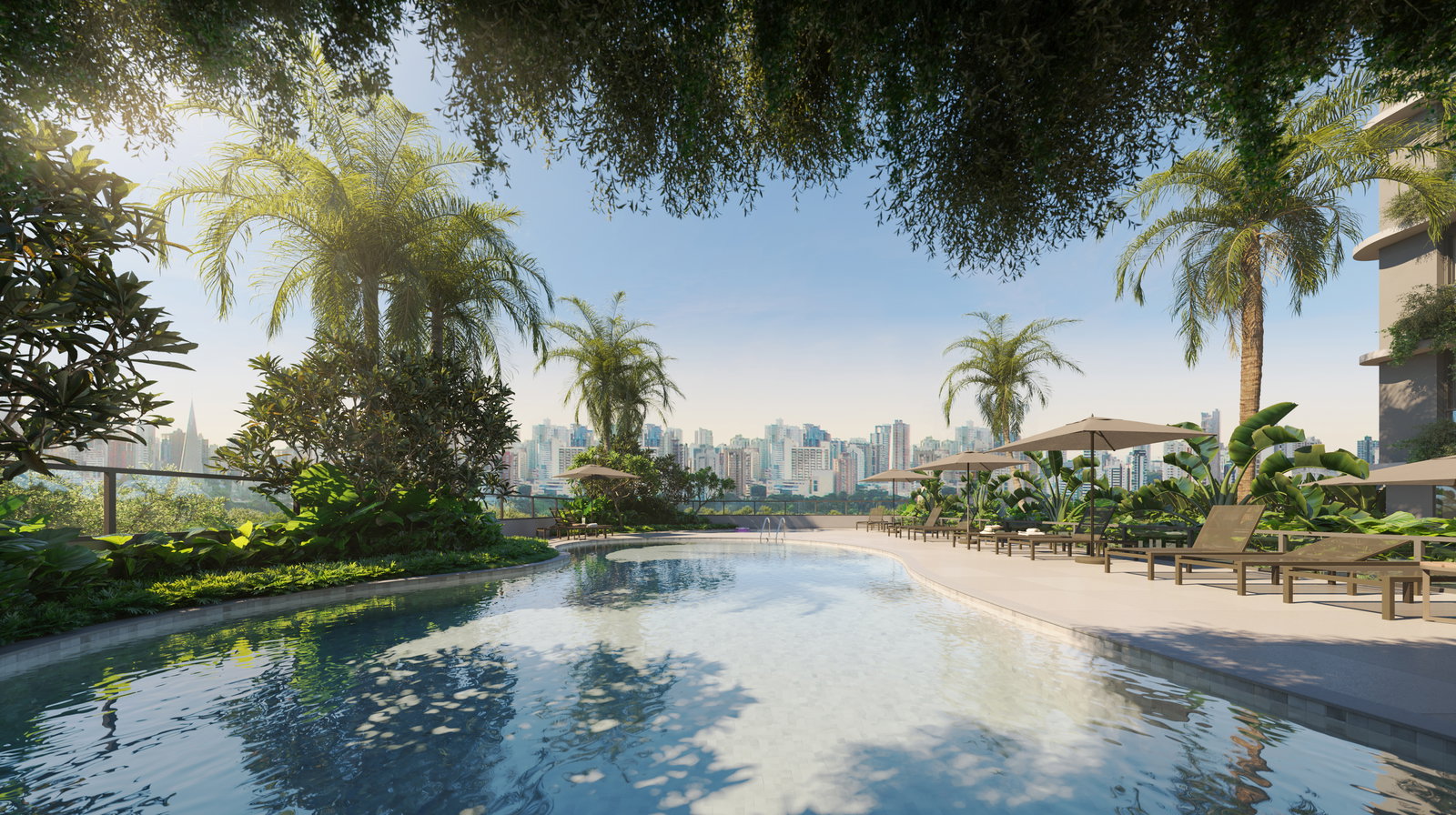 Piscinas Simbio Maringá vista alternativa