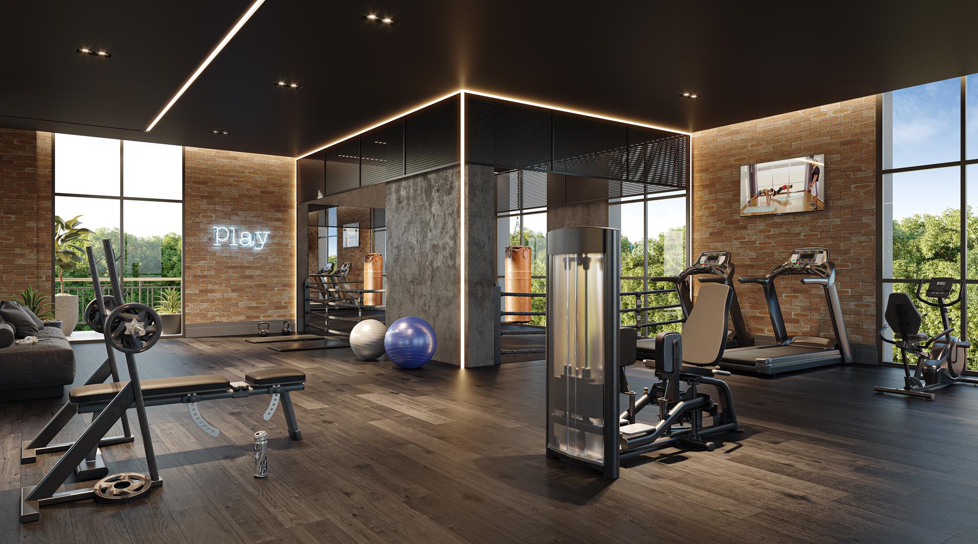 Fitness Center 145m² do Solaia Exclusive Residences em Maringá