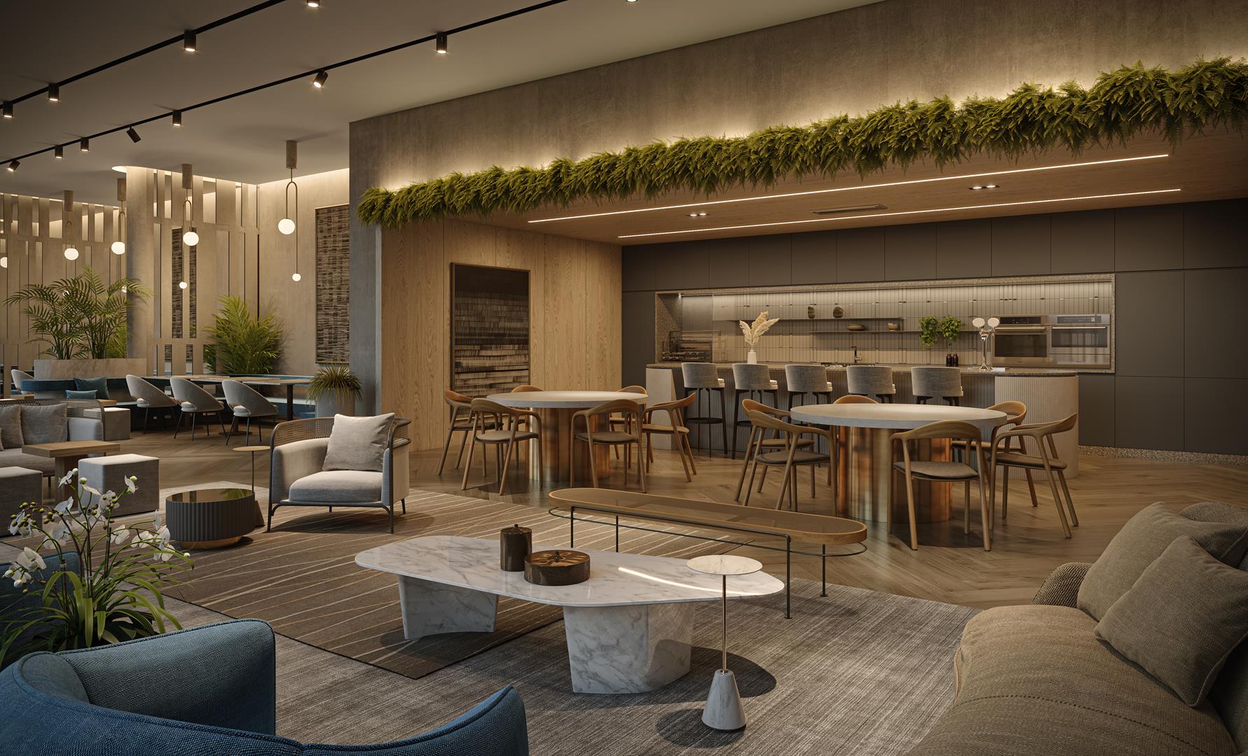 Garden Gourmet do Solaia Exclusive Residences em Maringá