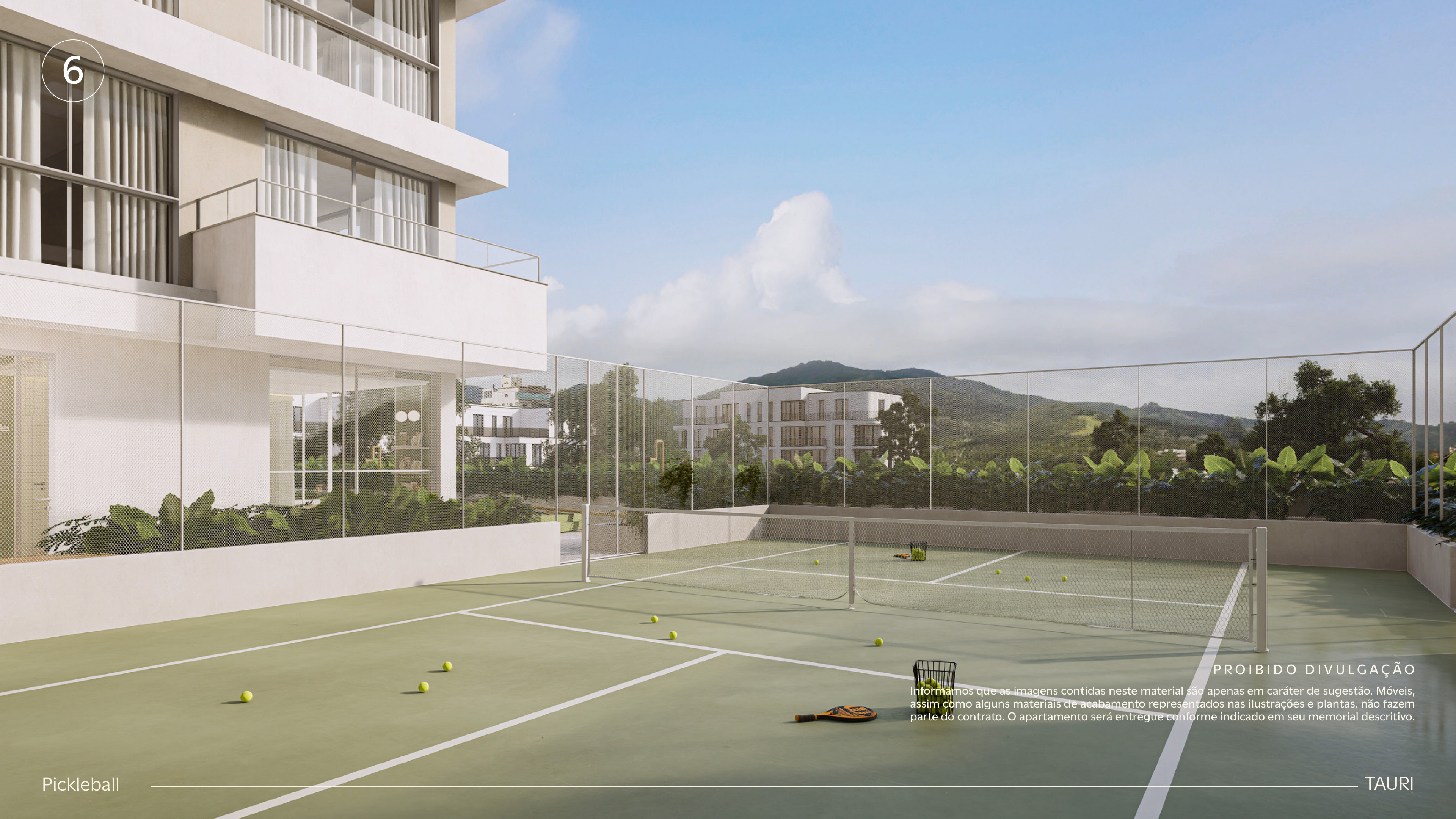 Quadra de pickleball Tauri