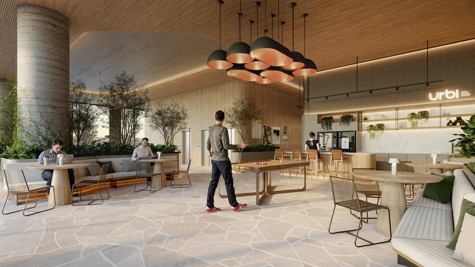 Lobby Estar Urbi Studios