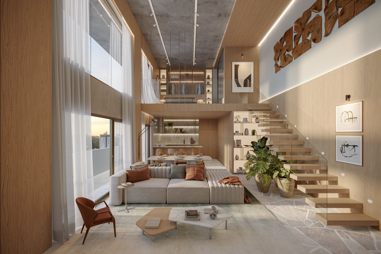 Loft decorado Urbi Studios